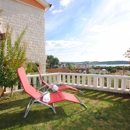 Seaview Luxury Apartment "Lucy" With Terrace & Vintage Summer Kitchen Trogir Ngoại thất bức ảnh